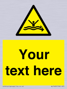 Custom Warning strong currents